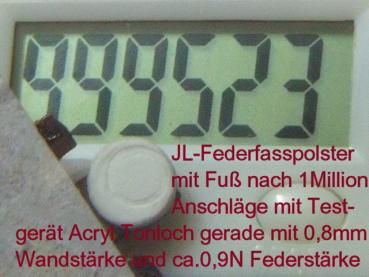 Federfasspolster mit Fuß